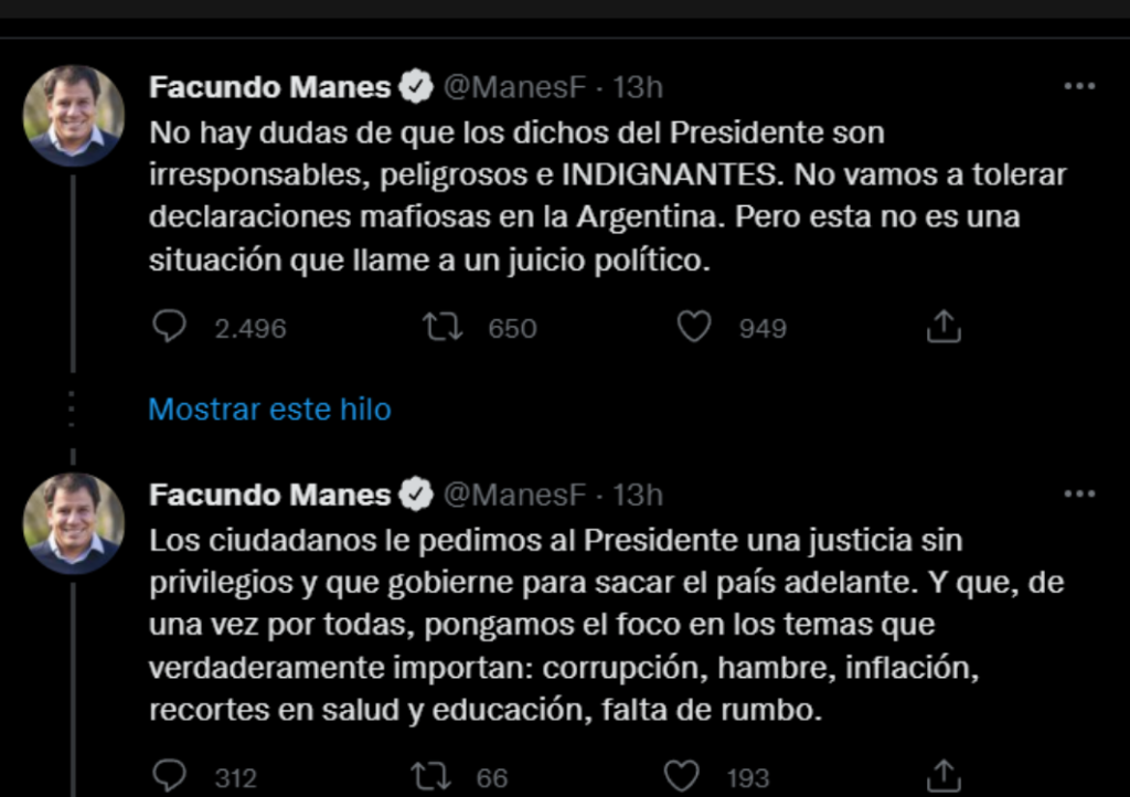 Facundo Manes Explic Porqu No Firm El Pedido De Juicio Pol Tico