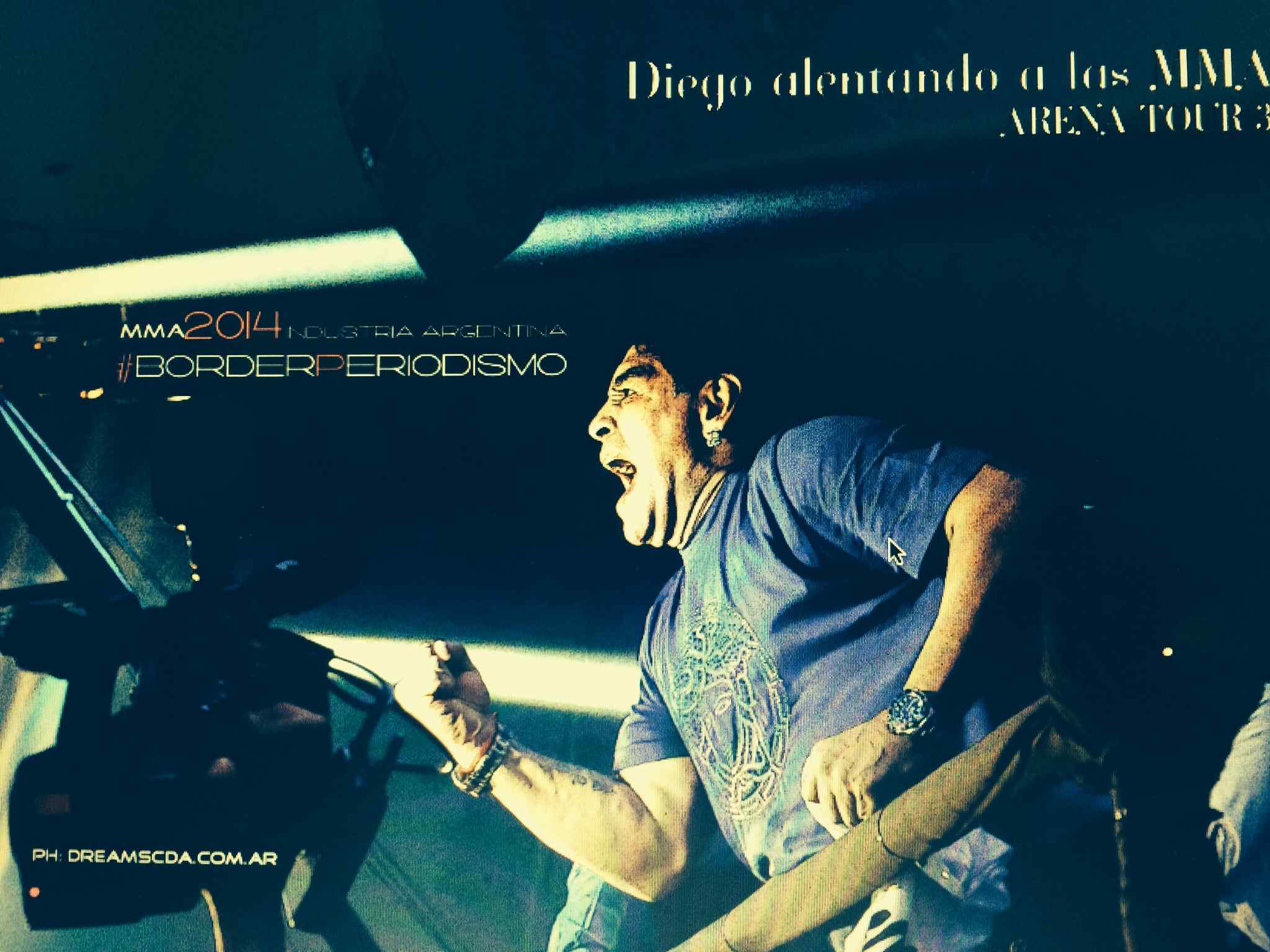 #MMA: la última pasión de Diego Maradona