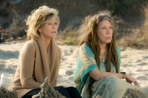 Jane Fonda and Lily Tomlin in the Netflix Original Series "Grace and Frankie". Photo by Melissa Moseley for Netflix.Ê