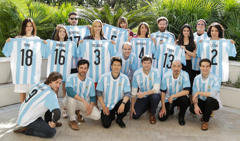 Las estrellas de Netflix, de paso por Argentina