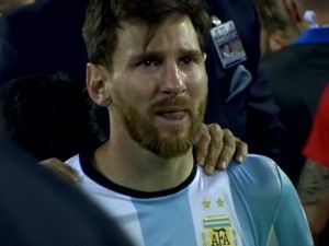 El llanto de Messi que recorrió el mundo.