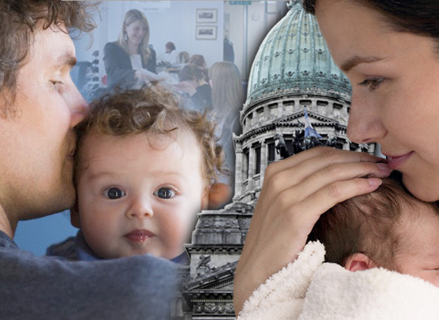 Avanza un proyecto de consenso para extender las licencias por maternidad y paternidad