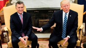 Macri y Trump.