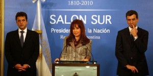 Otros tiempos. Ahora CFK enfrentará sus ex ministros, Massa y Randazzo. 