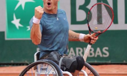 A punto de convertirse en un hito del tenis adaptado, Gustavo Fernández inspira con su historia