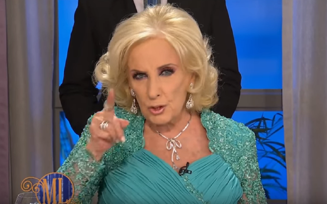 Quieren show: Diputados K piden que Mirtha Legrand vaya a declarar al Congreso por espionaje