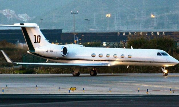 Macri alquiló el avión de Messi para viajar a Nueva York