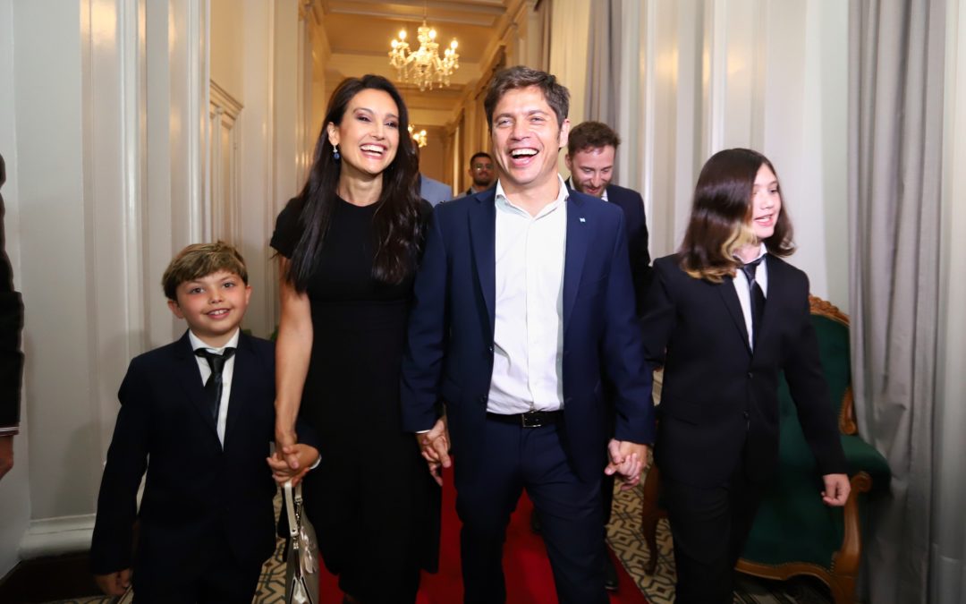 Cómo vive la familia Kicillof en el Residencia del Gobernador en La Plata