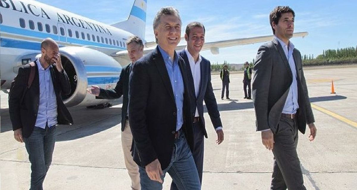 Macri gastó más de US$ 5 millones en vuelos privados