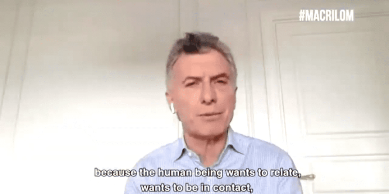 Reapareció Mauricio Macri: sus críticas al gobierno y el «equilibrio»
