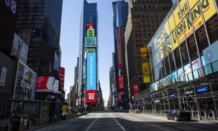 Times Square: por el coronavirus, un año nuevo distinto
