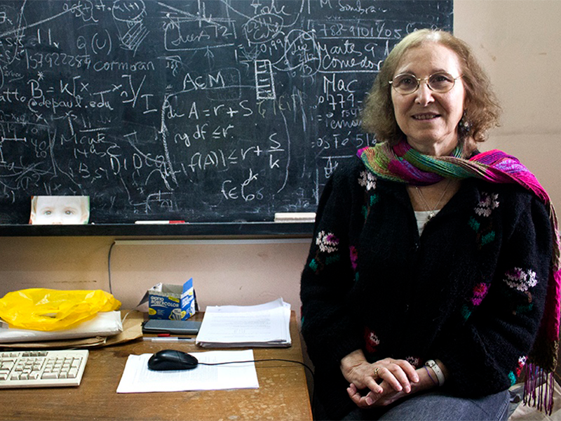 Una matemática argentina logró un premio internacional de ciencia