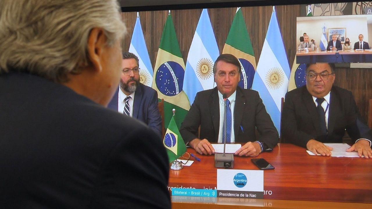 Alberto Fernández-Bolsonaro, una reunión presencial que deberá esperar