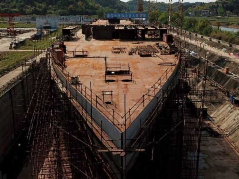 Titanic: cómo es la réplica que se construye en China