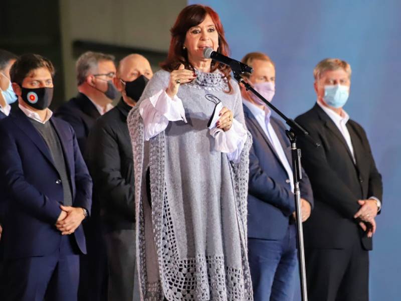 El discurso de cierre de campaña de Cristina Kirchner: los guiños a Alberto Fernández y una nueva crítica a sus funcionarios