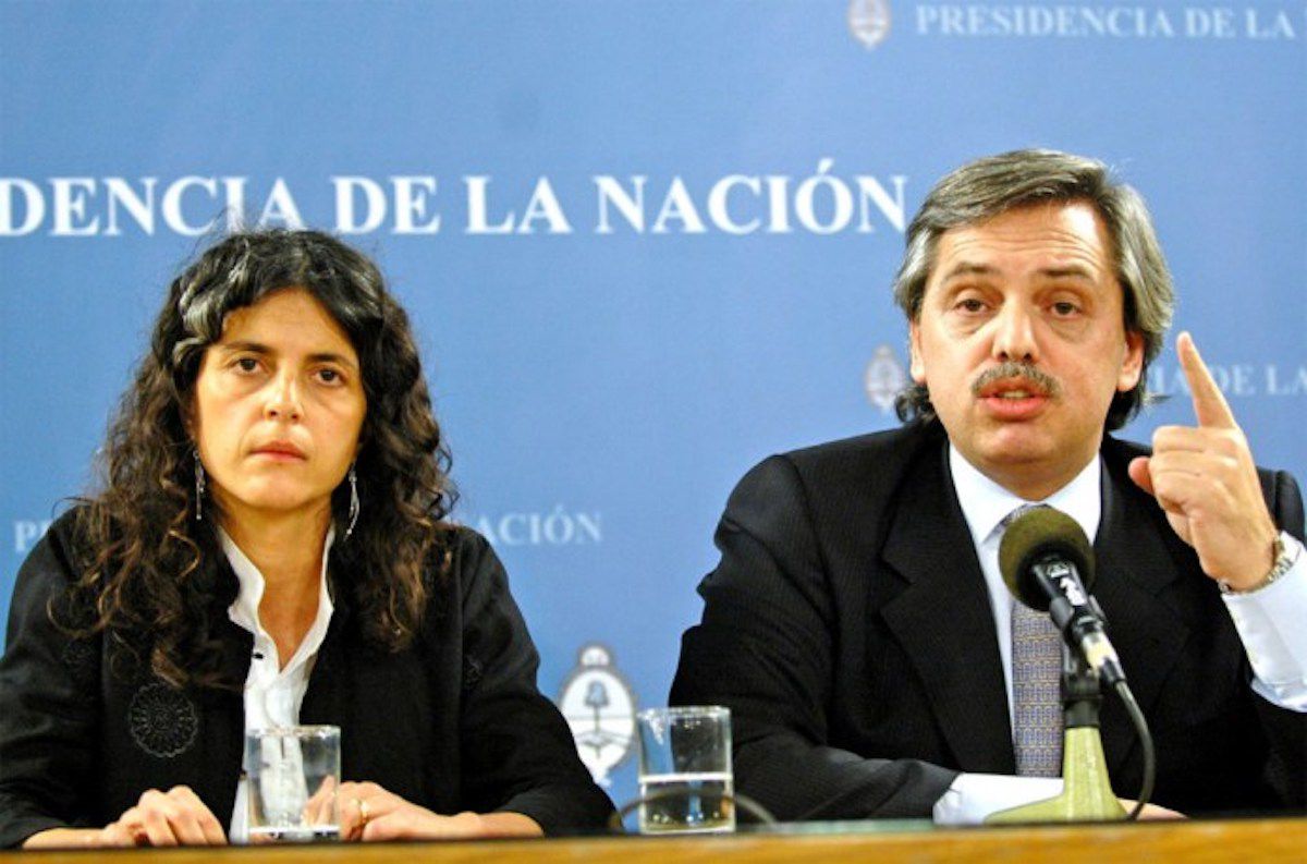 Romina Picolotti fue secretaria de Media Ambiente entre 2006 y 2008; el jefe de Gabinete en aquel momento era el actual presidente Alberto Fernández