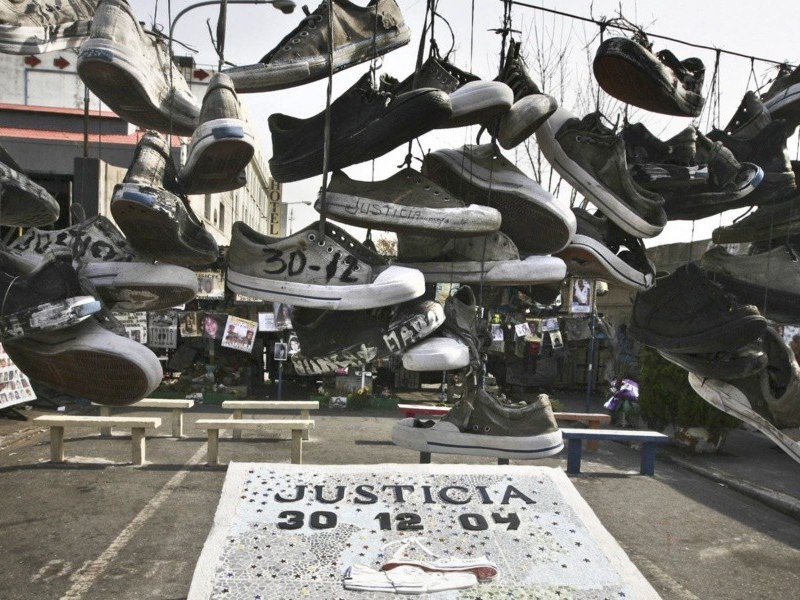 Las zapatillas: un símbolo de la tragedia de Cromañon