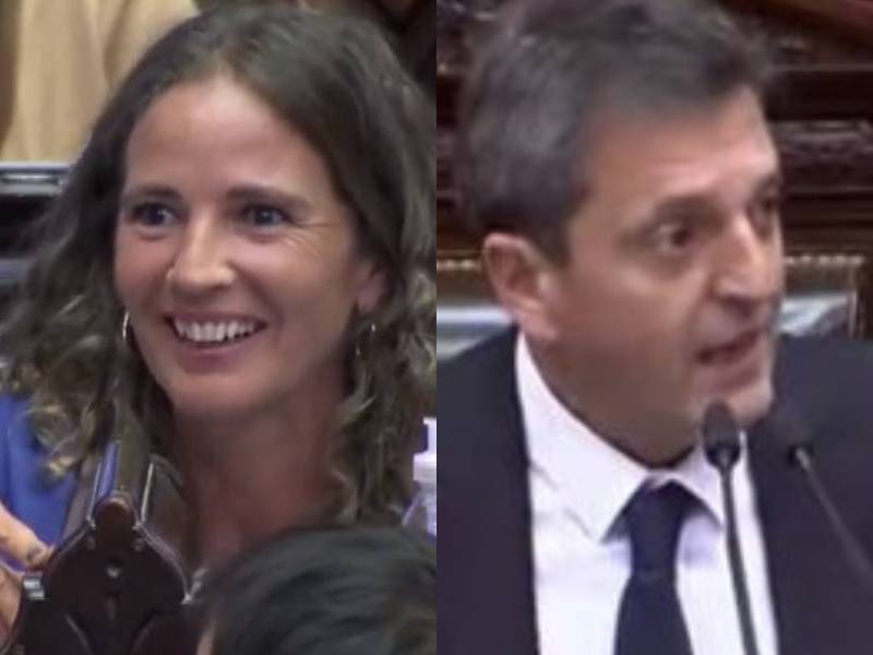 «Deme de comer, presidente»: el desopilante diálogo entre una diputada de Juntos por el Cambio y Sergio Massa por la nueva modalidad del voto en la Cámara