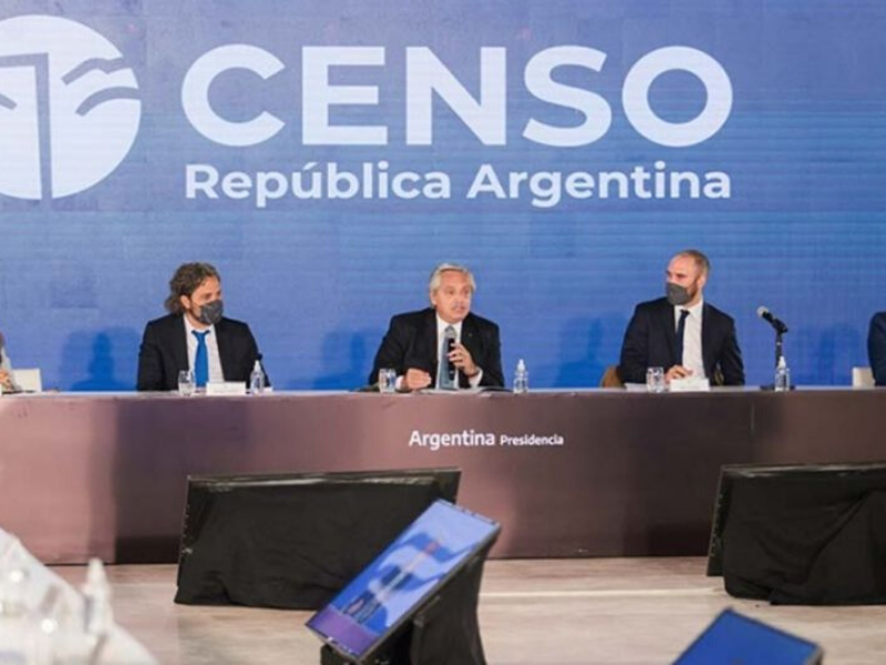 El último censo realizado en la Argentina data de 2010