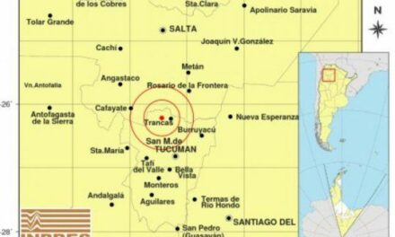 Tucumán: fuerte sismo de 5.7 grados en la escala Richter