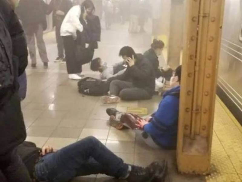 Tiroteo en una estación de subte de Nueva York: reportan al menos 29 heridos