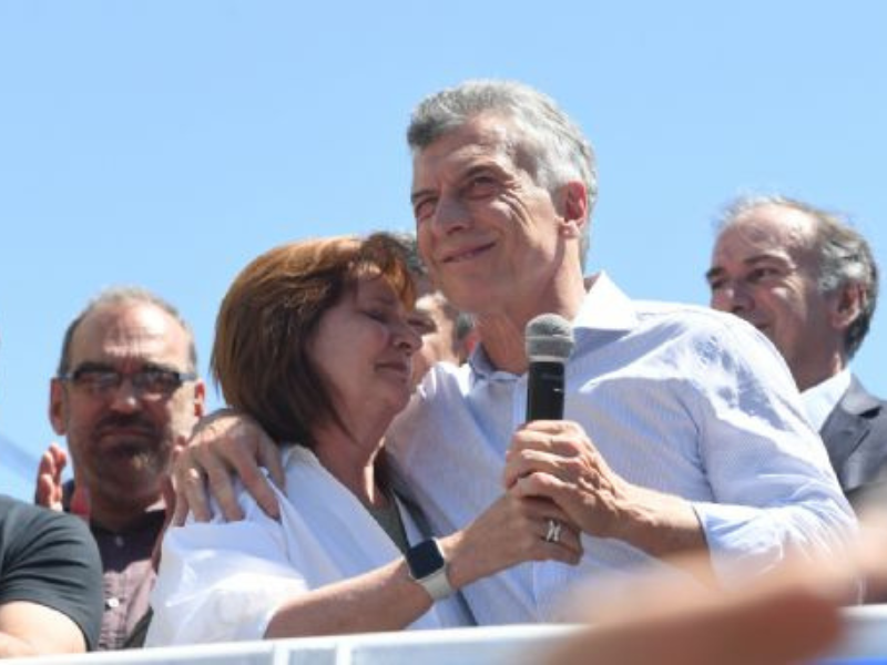 Mauricio Macri apoyó a Patricia Bullrich: «Me la imagino como presidente»