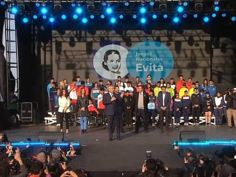 El Gobierno gastó más de $34 millones en la premiación de los Juegos Evita