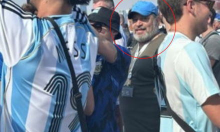 Un sindicalista K viajó a Qatar y estuvo en el banderazo argentino