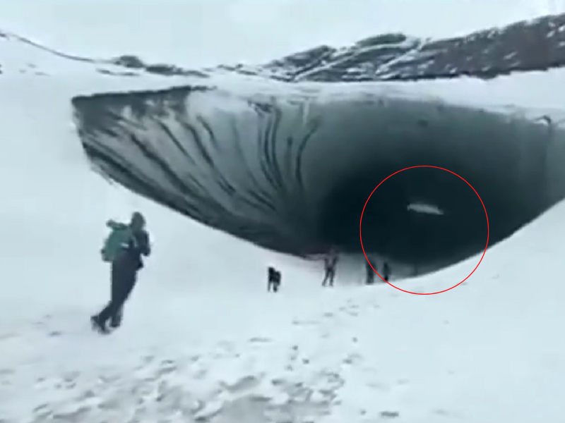 Ushuaia: Un turista brasileño murió tras ser aplastado por un bloque de hielo