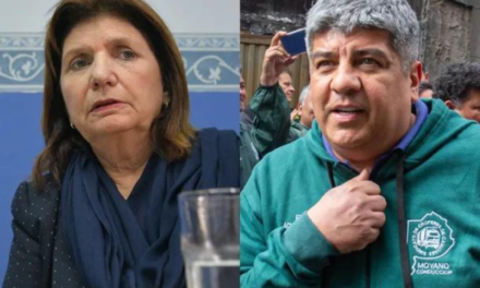 Patricia Bullrich cruzó a Pablo Moyano: «En mi gobierno, si violás la ley, vas preso»