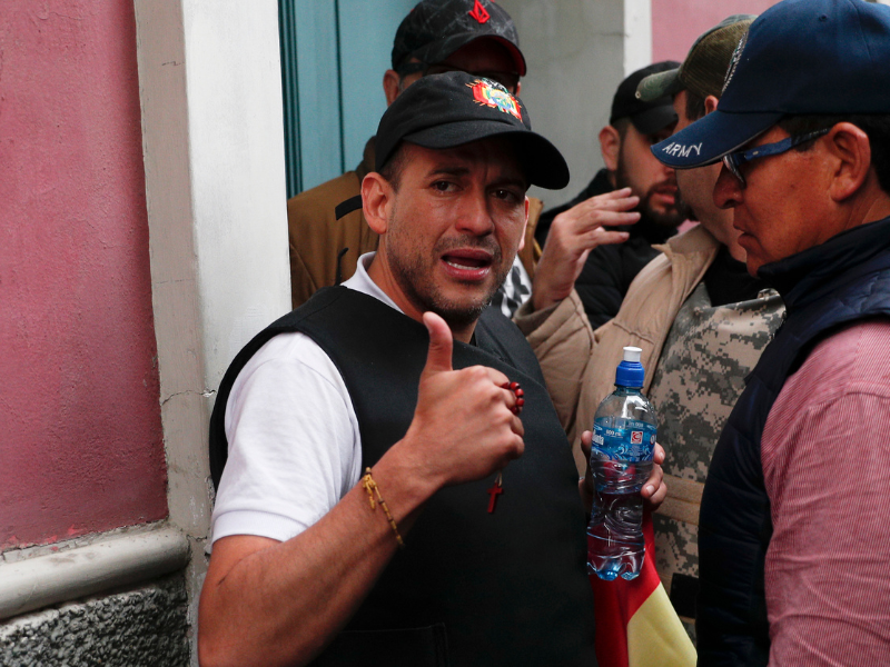 Tensión en Bolivia tras la detención del líder opositor Luis Fernando Camacho