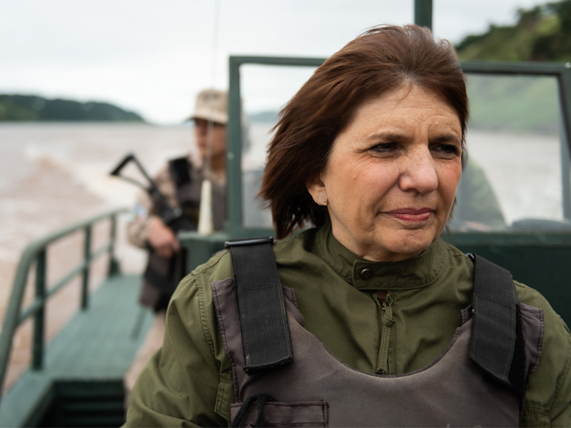 Patricia Bullrich propuso utilizar al Ejército para combatir la inseguridad en Rosario