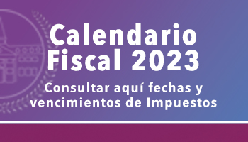 Anuncio Calendario Fiscal Jose C Paz. Febrero 2022