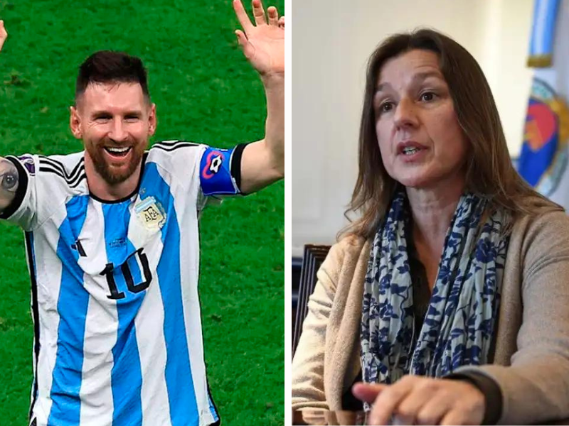 Sabina Frederic le pidió a Messi que colabore contra el narcotráfico en Rosario