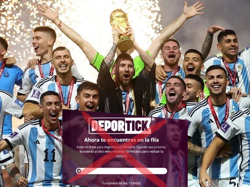 Selección Argentina: en dos horas se agotaron las entradas
