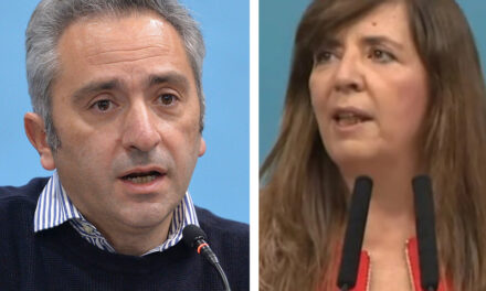 Cerruti minimizó las críticas de Larroque: «El Presidente no le responde a un ministro de una provincia»