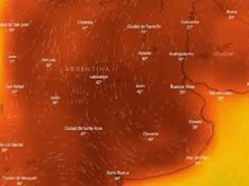 Alerta roja en el AMBA por la ola de calor