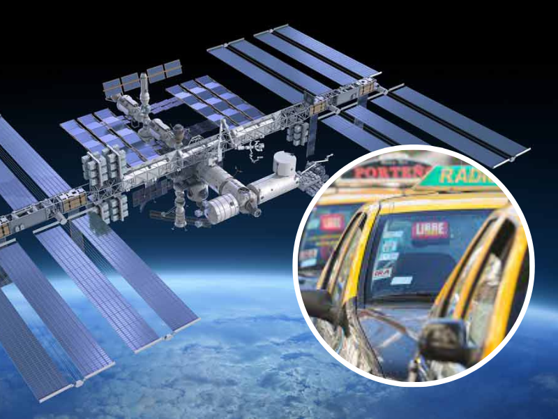 Un radiotaxi argentino se metió en la frecuencia espacial de la NASA