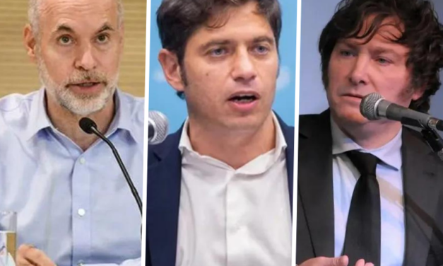 Encuesta: Sin Cristina, Kicillof es el que más mide para presidente y Larreta se impone en la interna